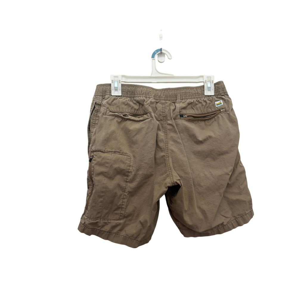 Vuori Men's Ripstop Shorts Brown Size M (FITS SMALL/MEDIUM) Distressed Flaws - Picture 3 of 6